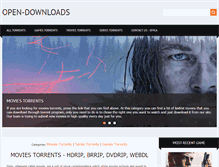 Tablet Screenshot of open-downloads.com
